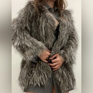 Fur coat